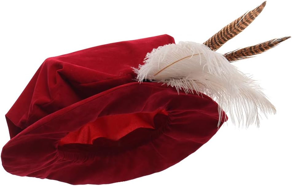 GRACERT Men's King Henry VIII Costume with Hat Halloween Shakespeare Cosplay