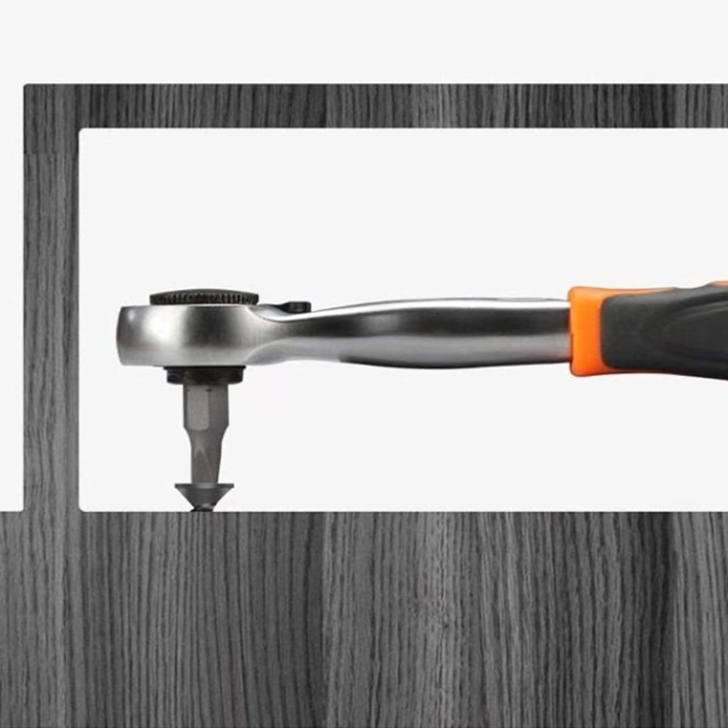 Set di cacciaviti Multifunzione a cricchetto per Risparmiare Lavoro, Cassetta degli Attrezzi combinata per Uso Domestico, Set di Utensili manuali per Viti e ferramenta