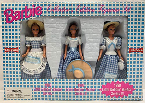 Muñeca Barbie set edición coleccionista 1997 miniatura 1