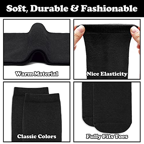 Kids Soccer Socks Toddler Soccer Socks Girls Boys Soccer Socks Kids Tube Socks with Stripes Toddler Knee High Socks3