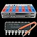 EEEEE IC kit 161 pcs, 20 Models Chip Assortment Set Analog Integrated Circuits Electronics Parts Opamp Pack, 555 Timer Components, Op Amp, Oscillator, Pwm, IC Plier Included UA741 LM358 and More..