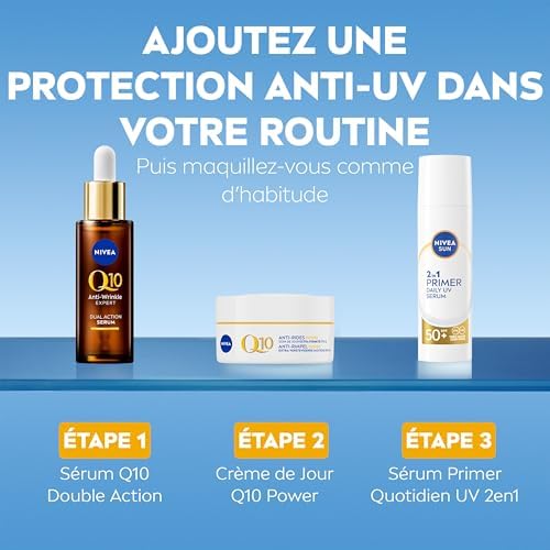 NIVEA Sérum base de maquillage solaire UV visage expert SPF 50 30 ml - vue 10