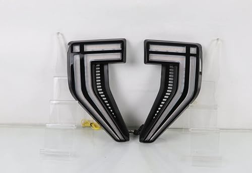 Miniatura 2 de Auto-Tech - 2 luces de marcador lateral, luz LED para guardabarros, reemplazo de señal de giro para Ford F-150 2021-2022