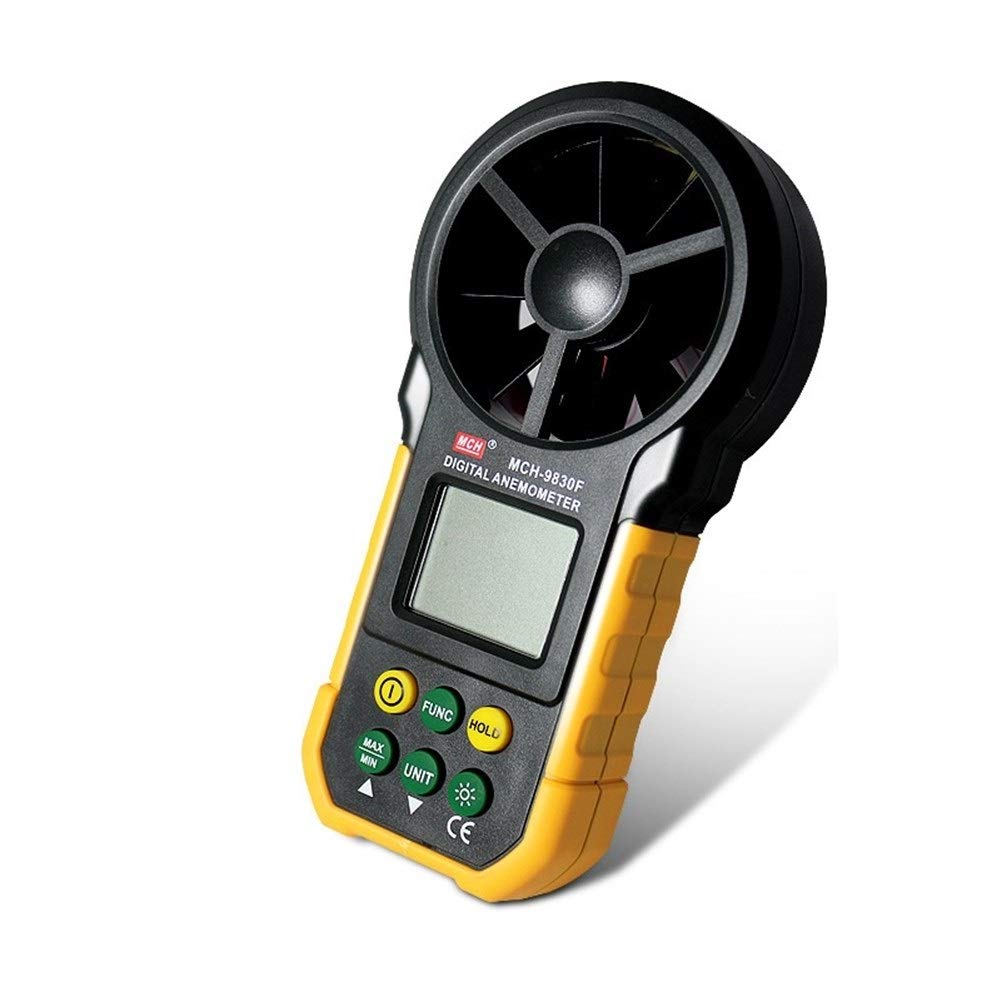 Wysoka precyzja Handheld Anemometr Cyfrowy anemometr wiatr Anemometr Instrument MCH-9830F Dokładny pomiar