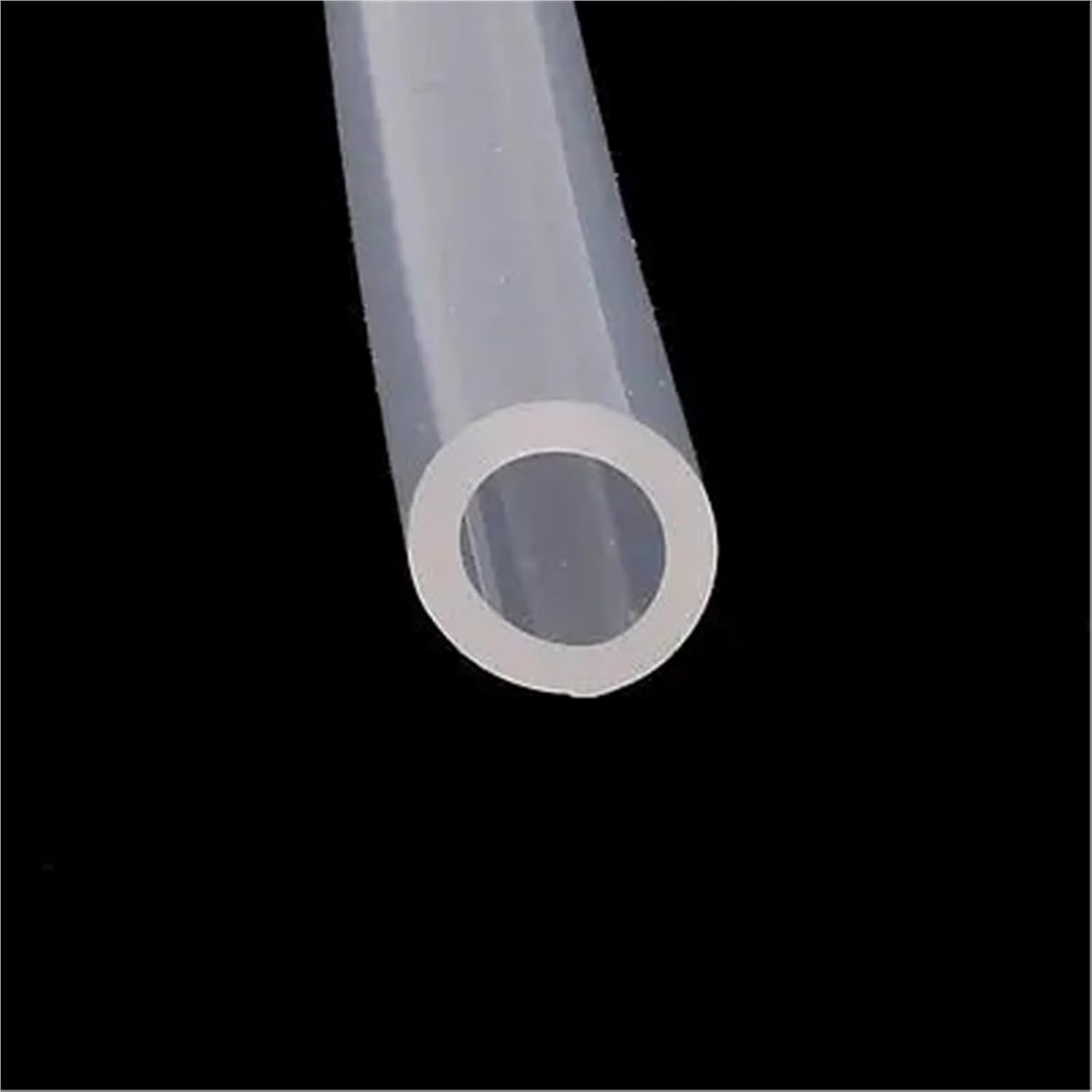 1M Length 8mm x 12mm Transparent Silicone Rubber Tubing Hose Pipe
