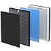 RENPHO Air Purifier Replacement Filter Set for Models RP-AP001/ RP-AP001S/ RP-AP002, 1x Charcoal Filter,1x Activated Carbon Filter and 1x True HEPA Filter
