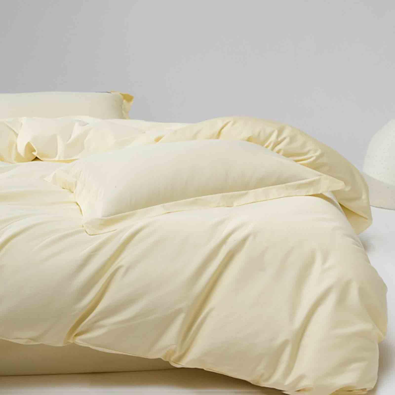 Parure de lit coton 1.5m anti-transpiration pour retrouver des nuits douces et fraîches