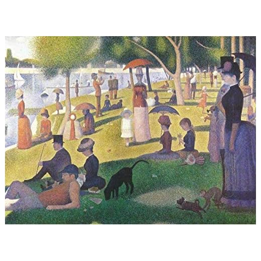 Amnogu Vuxen Pussel I Trä 1000 Stycken Söndagseftermiddag På Ön La Grande Jatte Mycket Utmanande Vuxen Och Tonåring Casual Pussel