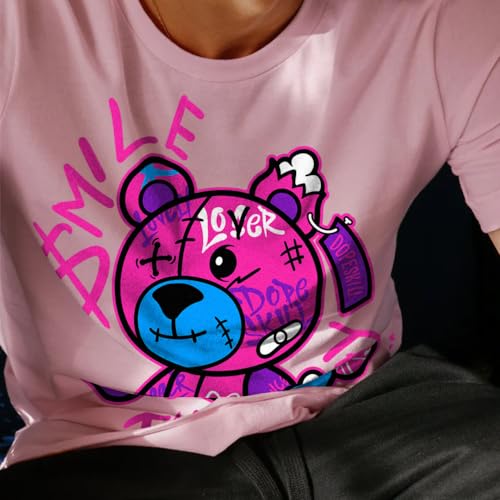 Image of DopeSkill Graphic Tee Streetwear Hip Hop Hypebeast Street Style Unisex T-Shirt Sneaker Colour Matching Shirts Cute Graphic