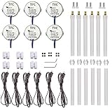 6PCS Cup Turner motor kits Synchronous Turntable Motor 50/60Hz AC100~127V CCW/CW 4W 7mm Flexible...