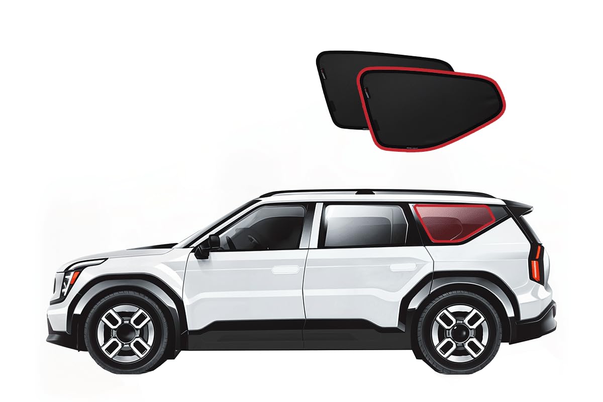 Zasłony okienne SNAPSHADES do KIA EV9 (2023-obecnie)
