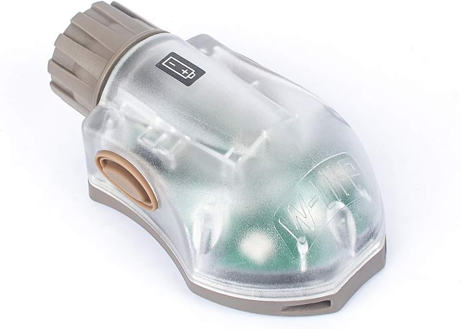 QIRUIMY Tactical Helmet Strobe Light,Green Light and IR Military Safety