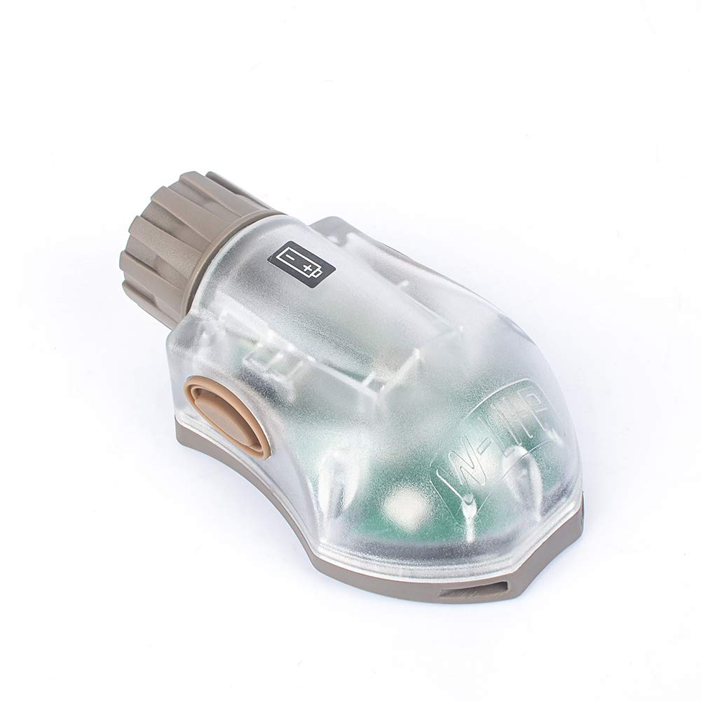 Casque tactique Manta IP67 lampe de poche indicateur sécurité militaire vert infrarouge imperméable collage magique