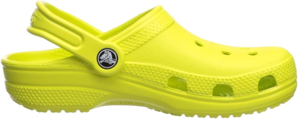Crocs Unisex Kid's Classic Clog 9 UK Child Citrus
