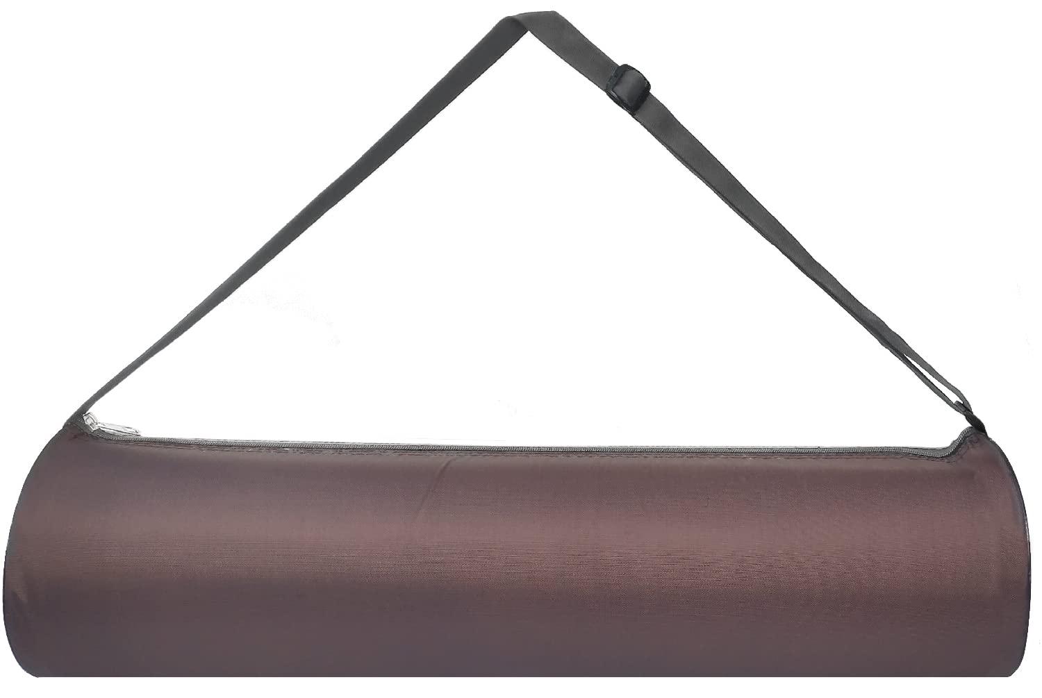 Panchtatava Stylish Chocolate Brown-Grey Yoga Mat Bag (Cover ONLY) for Men& Women (Brown, Sling Bag)-image-10