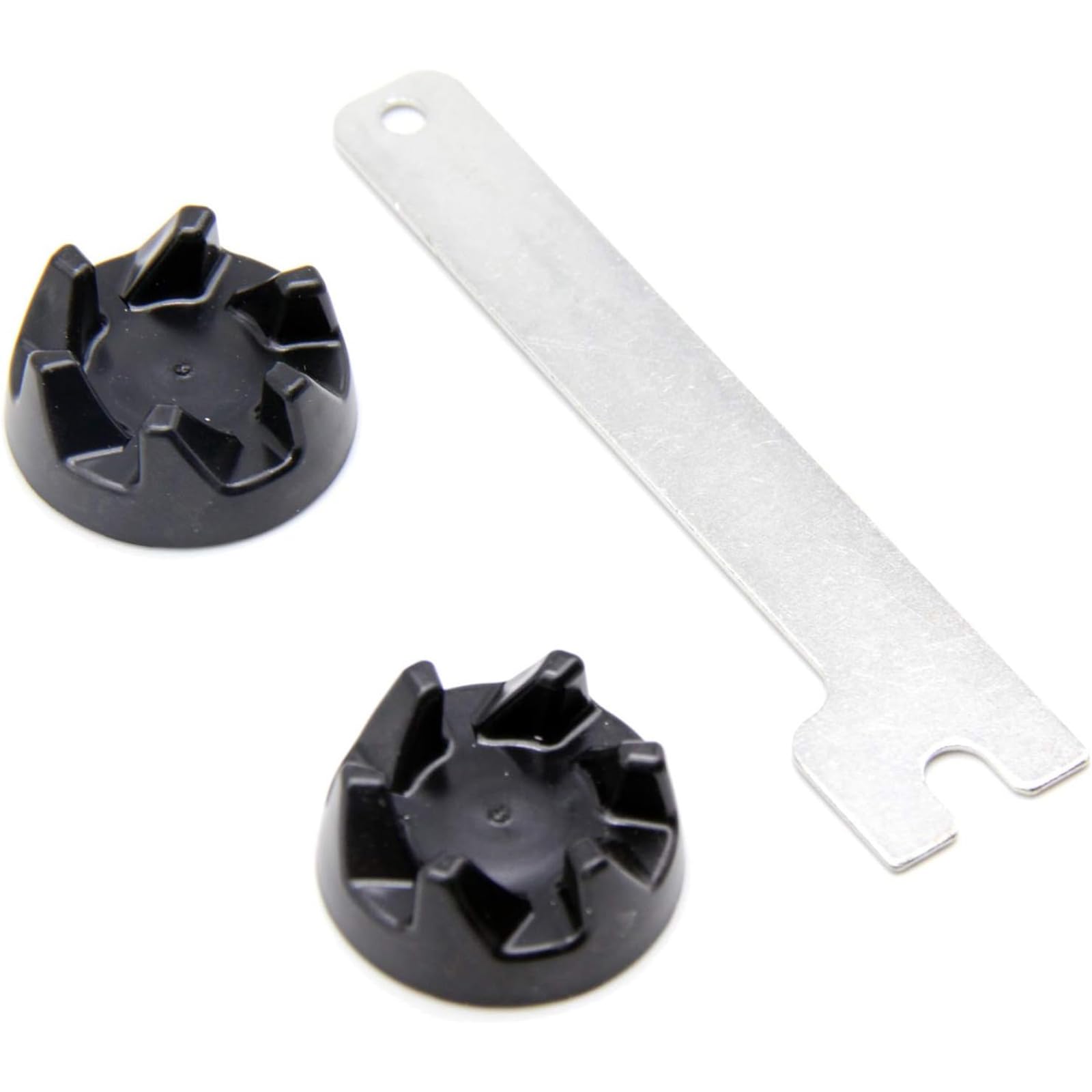 Lot de 2 raccords 9704230 Blender Coupleur pour Kitchen Aid KSB52 KSB5 | Pièce de rechange pour les modèles de mixeur 5KSB52 5KSB5 avec clé de montage