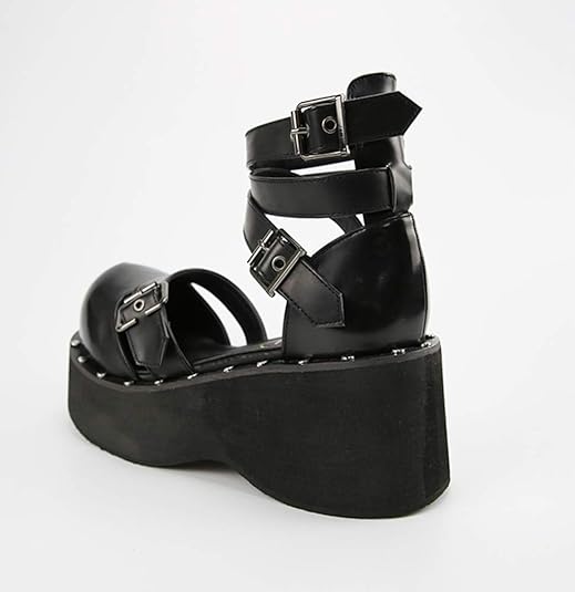 Amazon | [cnstone] ロリータ靴 レディース ロリータパンプス 厚底靴