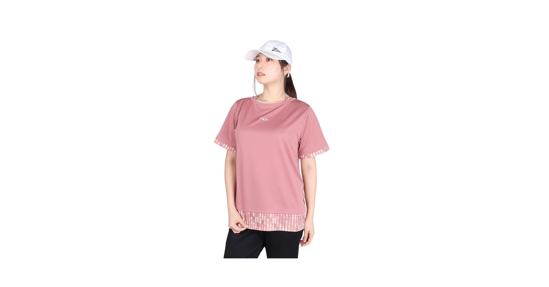 新品　タグ　FILA テニス　ウエア　シャツ　XL ピンク 楽天市場】フィラ テニス ゲームシャツ レディース 夏用 襟付き