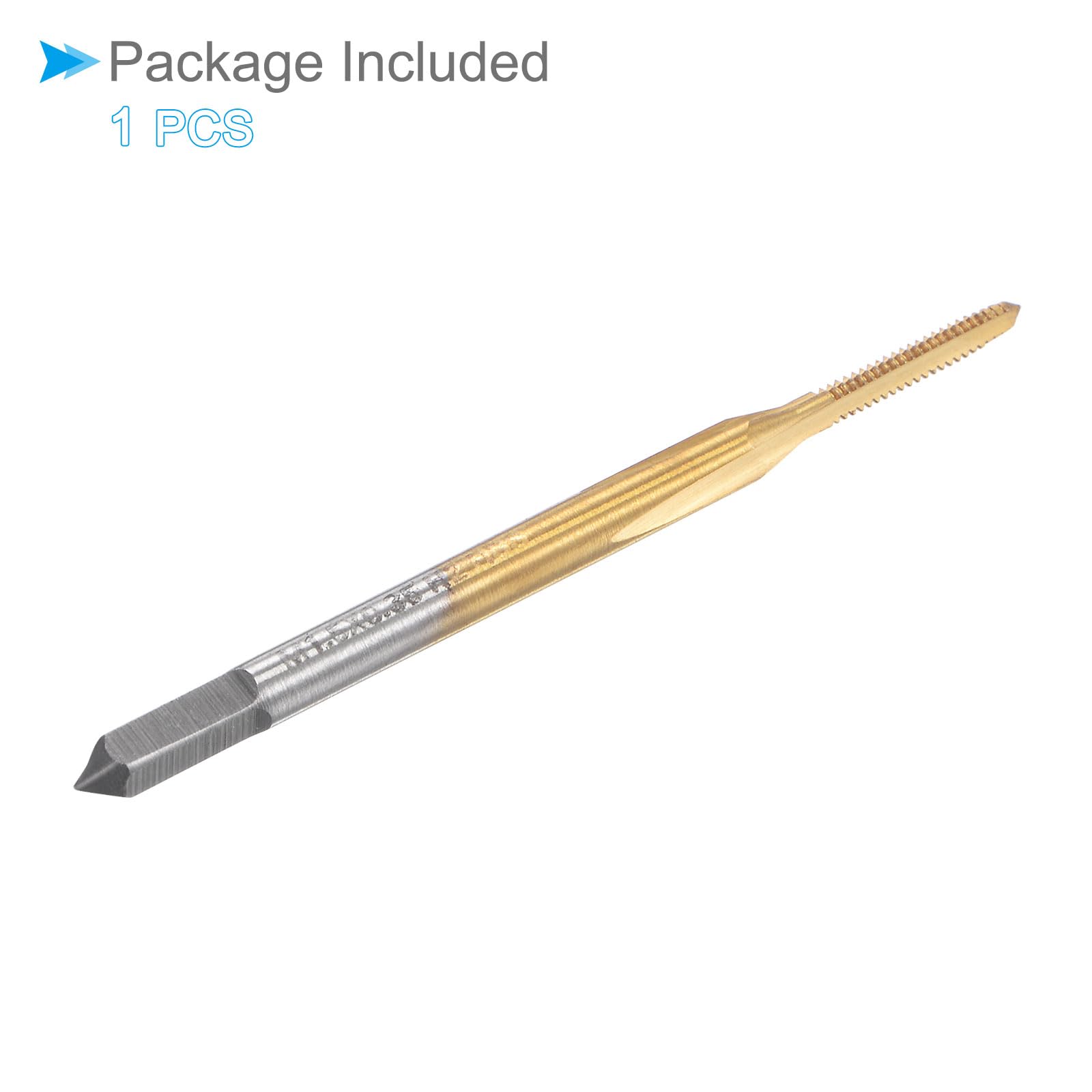 CoCud Maschio Filettatura Dimensioni M1.5 x 0.35 3 Scanalature Dritte