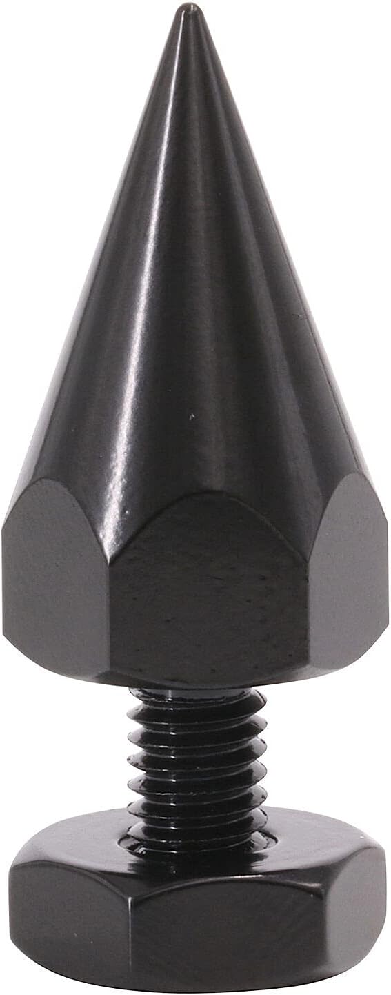 Black M6 Iron Speaker Isolation Spike AMP Studio Monitor Stand Feet Cone 40MM HiFi DIY : Electronics
