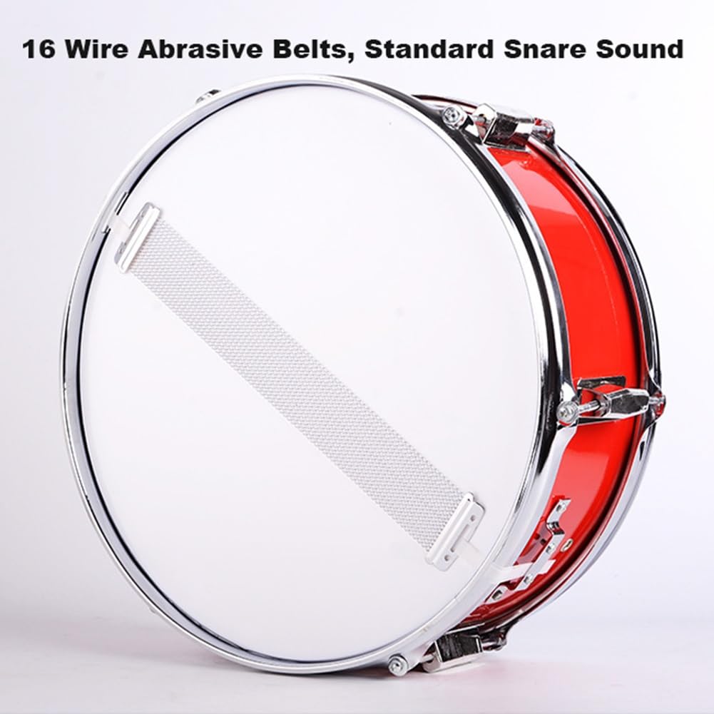 14 Zoll Snare Drum Professionelle Schlaginstrumente Snare Drum Kit mit Drum Sticks Strap Bag für Studentenband