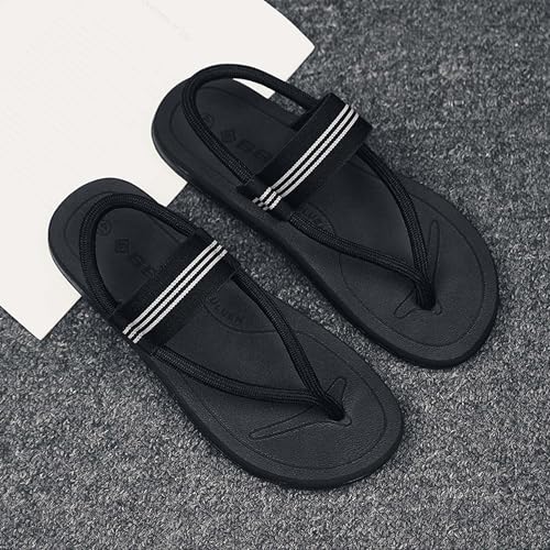 Large men's outdoor walking slippers, comfortable walking flip flops, sandals, casual flat shoes2