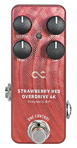ギター ONE CONTROL Strawberry Red Overdrive 4K STRAWBERRY RED OVERDRIVE 4K (OC-SROD4Kn) – One Control USA