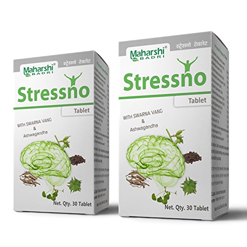 Maharshi Stress No Tablet - 60 Tablet (Pack Of 2)