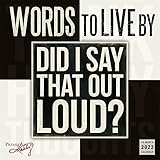 Sellers Publishing Words to Live by 2022 Wall Calendar 16-Month — Primitives by Kathy (CA-1280)