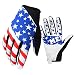 Bicycle Racing Mountain Bike Cycling Riding Flag gloves Off-Road/Dirt Bike Gloves Motorcycles Recreation Full Finger Glove Outdoor Sport Gloves.(White1,M)