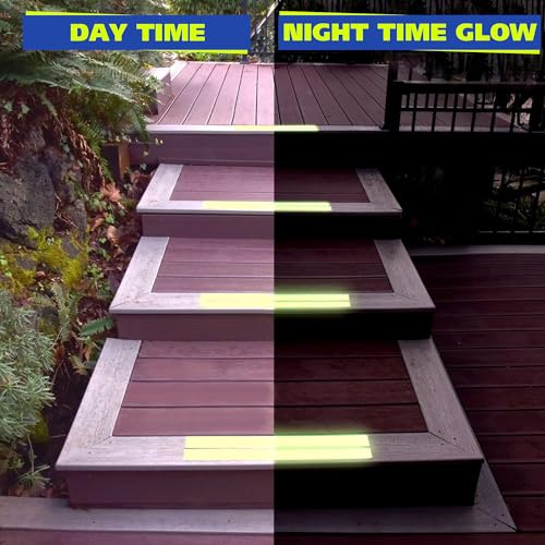 Gaffer Power TTANTSLPRT Anti Slip Tape | Glow In The Dark | Non-Slip Safety Friction Tape thumb #1