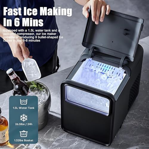 Machine à glaçons compacte résolvant le manque de glace - 2