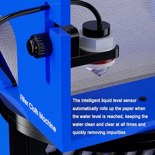 Filtro automatico a rullo per acquario, controllo APP, induzione a livello di liquido, installazione sospesa, per serbatoio di acqua da 4800 litri