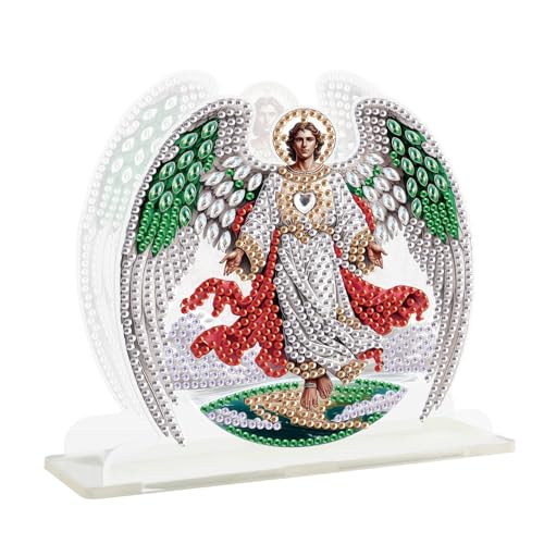 Kit d'art diamant en acrylique brillant motif Jésus pour adultes