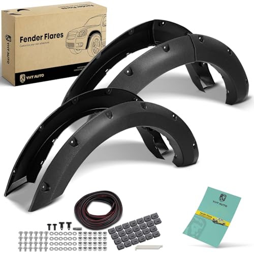 YHTAUTO Pocket Bolt-Riveted Fender Flares