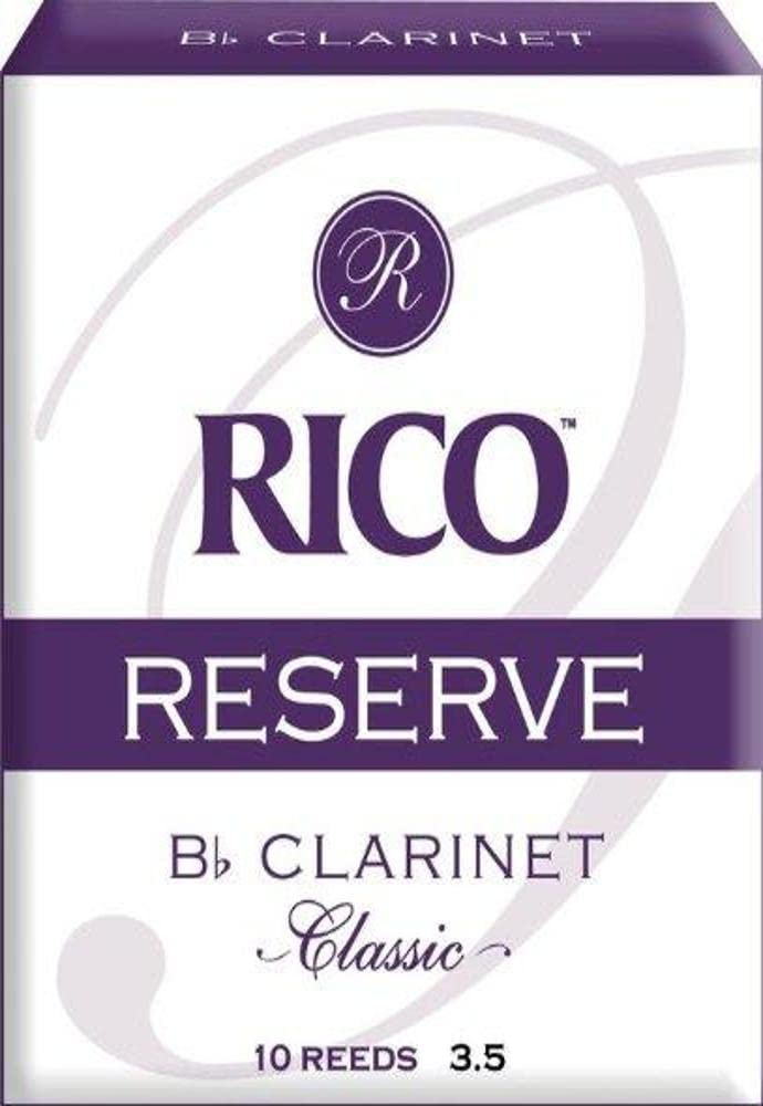 Rico Reserve 3.5 Strength Classic Reeds For Alto Sax (Pack De 10): Cañas Profesionales