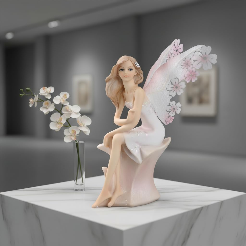 Comfy Hour Fairyland Collection figurka siedzącej wróżki