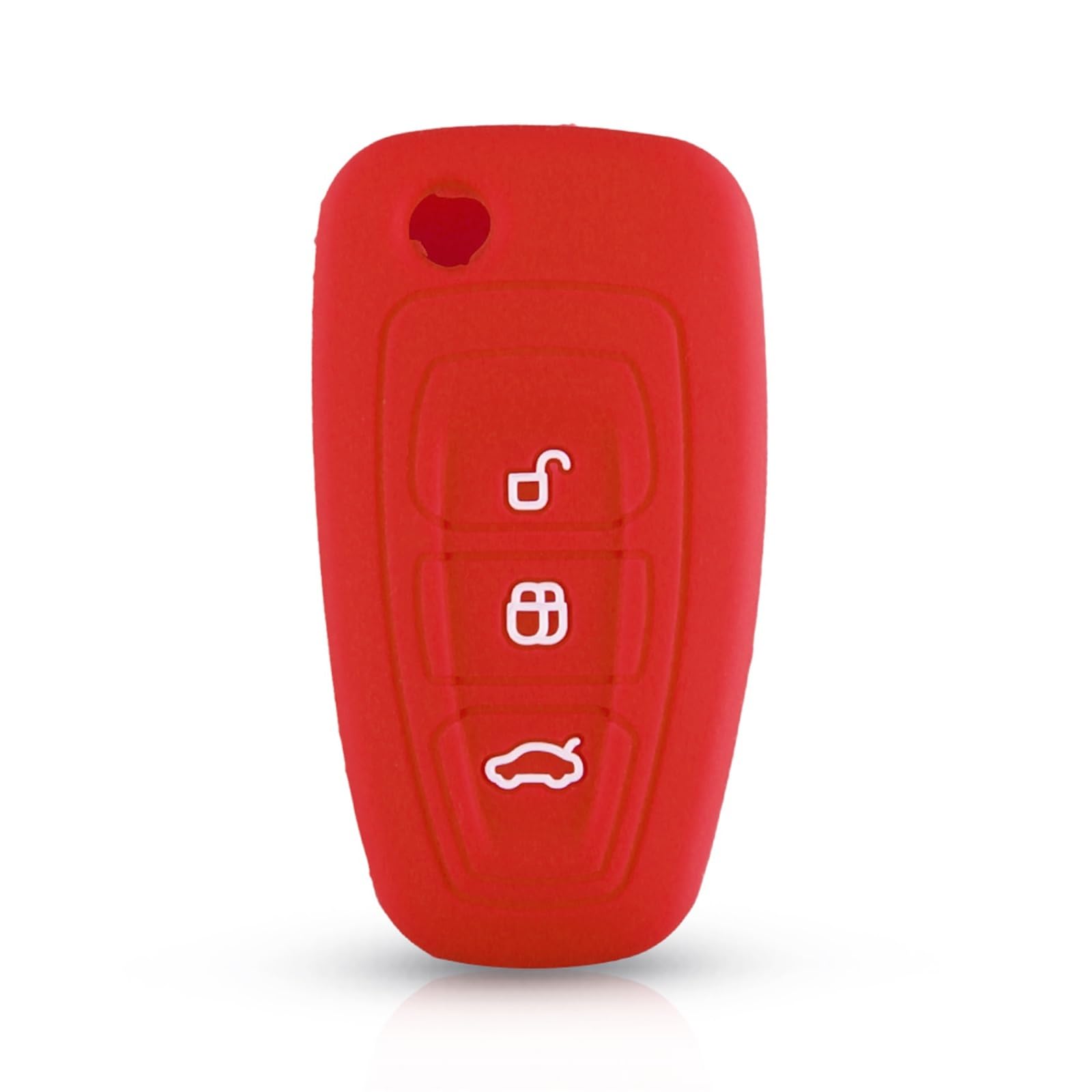 Coque étui clés télécommande voiture silicone 3 boutons Ford Focus Ranger C-Max - 4