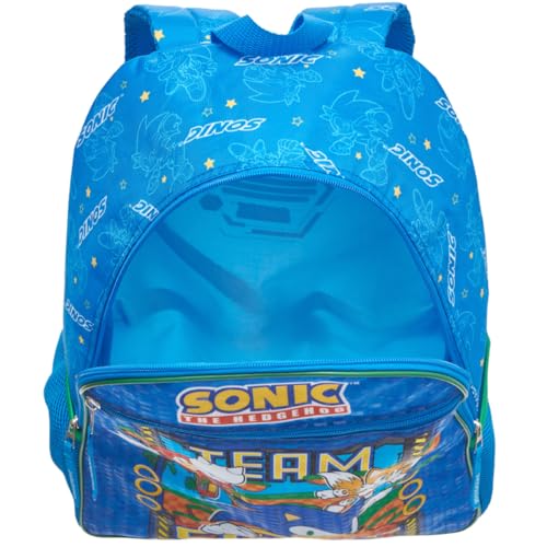 Mochila Escolar, Infantil, Sonic Squad - Pacific