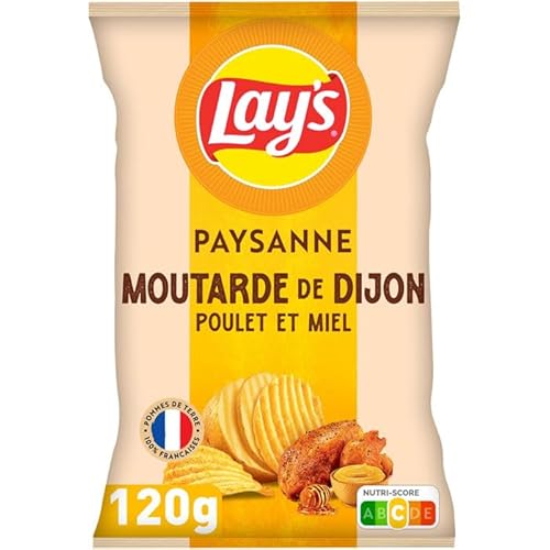 Chips Recette Paysanne Saveur Poulet Moutarde De Dijon Et Miel Lay' Le Sachet De - vue 2