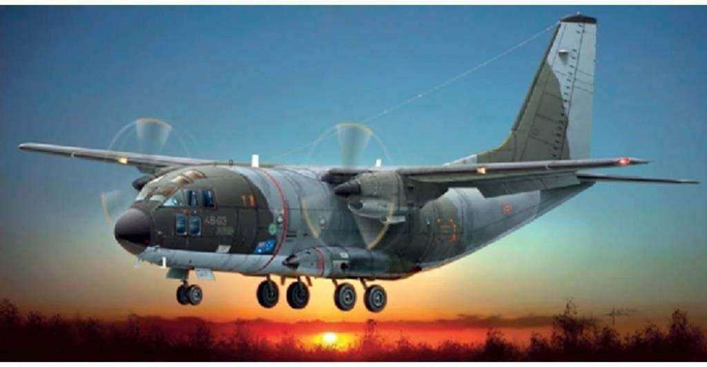 Italeri 1:72 Aircraft No 1311 G.222 Panda / C-27a Chuck Model Kit