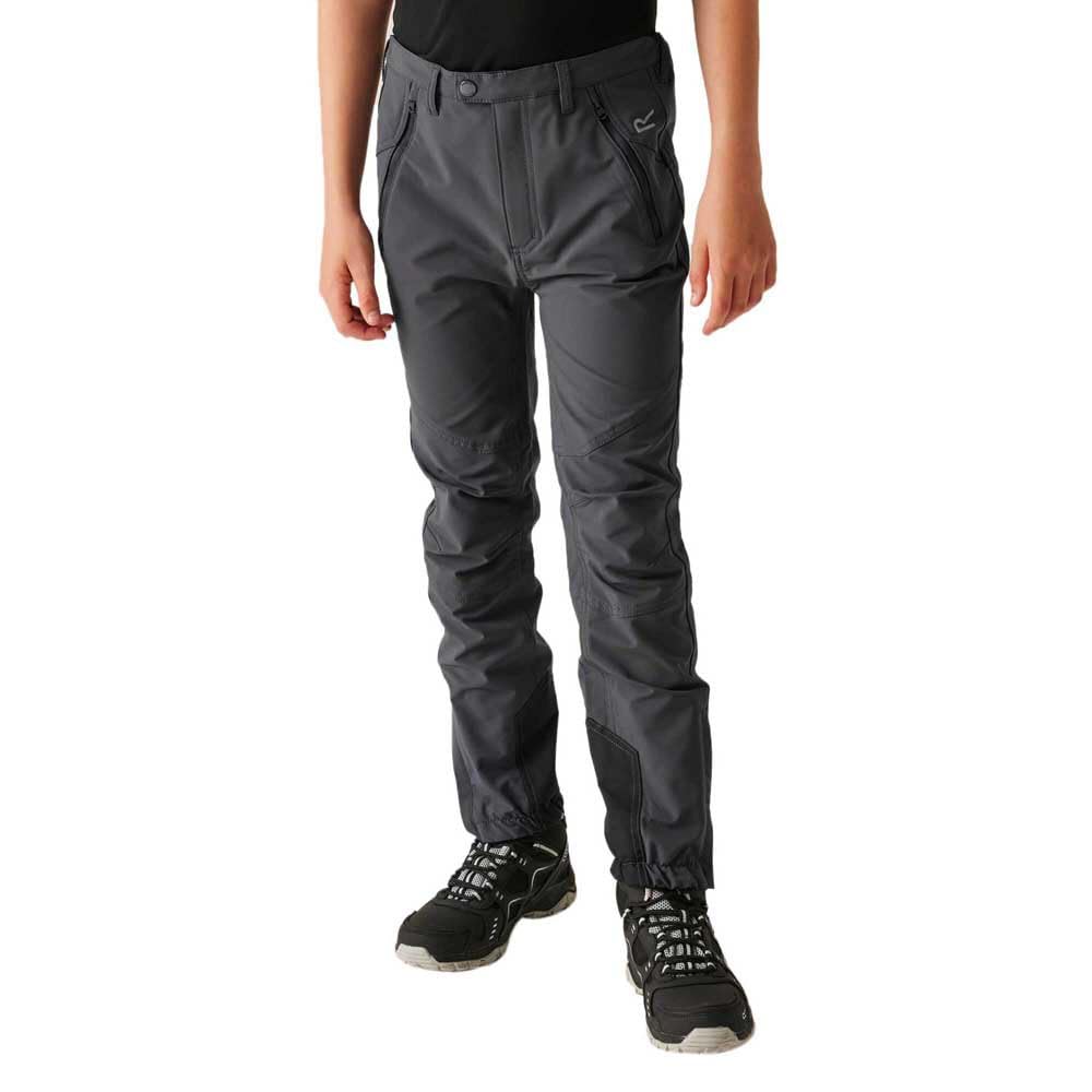Regatta Boys Tech Mountain Isoflex Durable Walking Trousers. Water Repellent & Elasticated. Suitable for Walking & Hiking. Gold