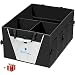 Car Trunk Organizer by 3Niner. Premium Quality. Universal Fit. Free Bonus Glove Box Organizer. Durable Collapsible Cargo Storage for Auto, truck, SUV. Non-Slip tote, Portable Caddy. WATERPROOF. Black