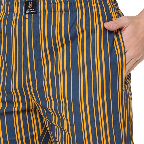 Image of Urban Scottish 100% Comfortable Men's Lounge Pants, Leisure-Wear withn Elastic Waist-Band & Regular Fit, Machine Washable Stayt Home Clothing, Expert Craftsmanship Featuring Plush to The Touch Feel