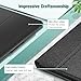 Fintie Folio Case for All-New Amazon Fire HD 10 and 10 Plus Tablet (13th/11th Generation, 2023/2021 Release) - Slim Fit Standing Cover with Auto Sleep/Wake, Black