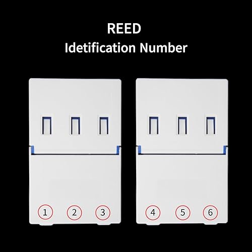 Miniatura 6 de Reed Guard - Funda para saxofón y clarinete para cañas para clarinete Eb, clarinete Bb, saxofón soprano y saxofón alto, con capacidad para 6 cañas,