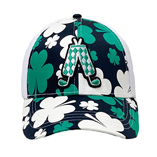 Royal & Awesome Paddy Par Golf Baseball Cap, Shamrock Golf Hat for Men, One Size - Image 2