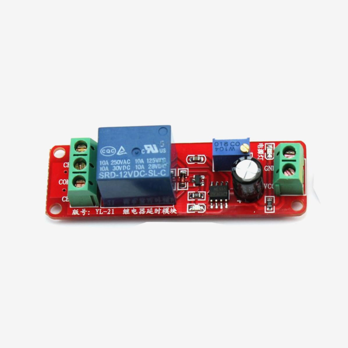 2pcs 12v Timer Delay Relay Module for Automotive Electrical Systems, Plastic Material, Adjustable Timing with Precise Control Over Time Intervals, for Multiple Projects