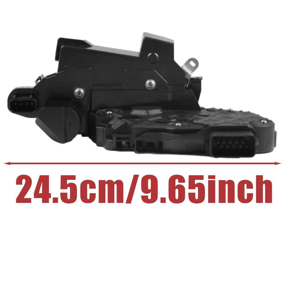 Actuador de cerradura de puerta de coche Kacepar con mecanismo de pestillo de retención, repuesto LHD delantero izquierdo LR014101, compatible con Jaguar XF CC9 LAND ROVER LR2 2012, 1 pieza