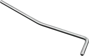 Guyker Guitar Tremolo Arm, Titanium Alloy Whammy Bridge Bar Dia. 5.5mm 0.22" Replacement Part for Ibanez EDGE III/SAT Pro II/FAT 10 / FAT 20 / SA260QM Electric Guitar PA-003 1 Piece, Chrome